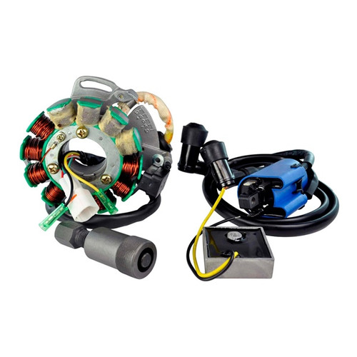 Kimpex HD Stator 200W, Regulator Rectifier, Ignition Coil and Flywheel Puller Kit YAMAHA - 345501 - 345501