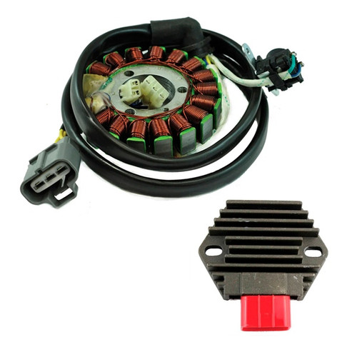 Kimpex HD High Output Stator and Voltage Regulator Rectifier Kit Fits Honda - 345477 - 345477