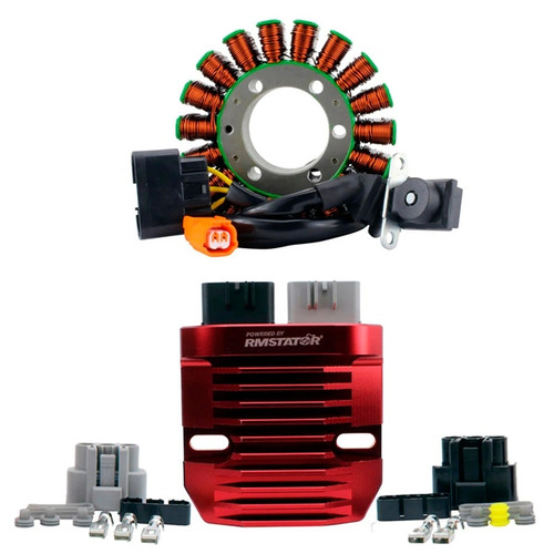 Kimpex HD Generator Stator & Aluminum Mosfet Voltage Regulator Kit HONDA - 345474 - 345474