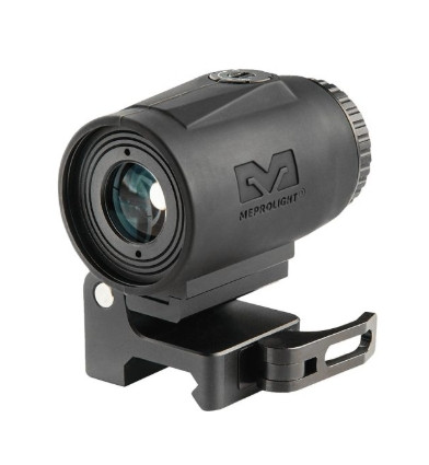 Meprolight Mepro MMX3, 3X Micro Magnifier with Quick Flip-Mount