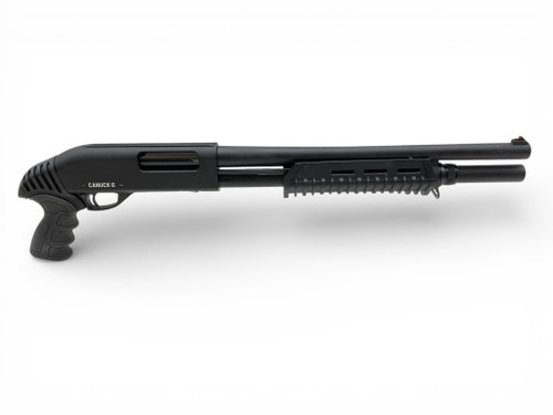 Canuck Enforcer Pump Action 12Ga Shotgun 3" Chamber 17" Barrel Black With 3 Stocks