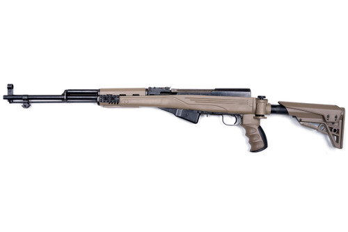 SKS Rifle Semi-Auto, 7.62x39, With ATI Folding Stock, FDE