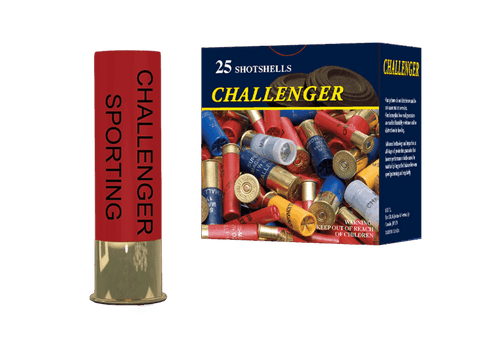 Challenger 28 Ga Game & Sporting, 2-3/4", 3/4 oz, #7.5 Lead Shot, 25 Rounds