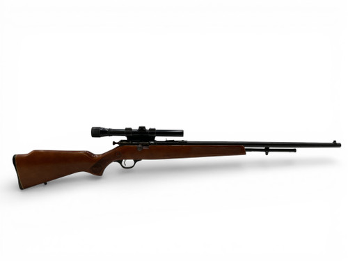 Cooey Model 600 Bolt Action Rifle .22LR 24" Barrel Wood Stock With Weaver 4X Scope