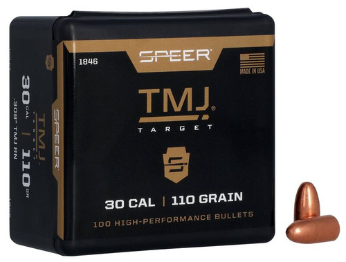 Speer .308" 110 Gr TMJ Bullet, 100 Bullets