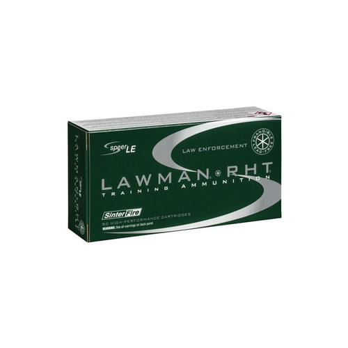 CCI Speer Lawman RHT 40 S&W 125 Gr RHT (Frangible) Ammunition, 50 Rounds