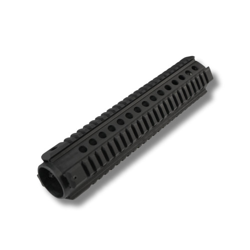 Tommy Enterprises TM22 11" Quad Rail Handguard, Feather, no Cutout