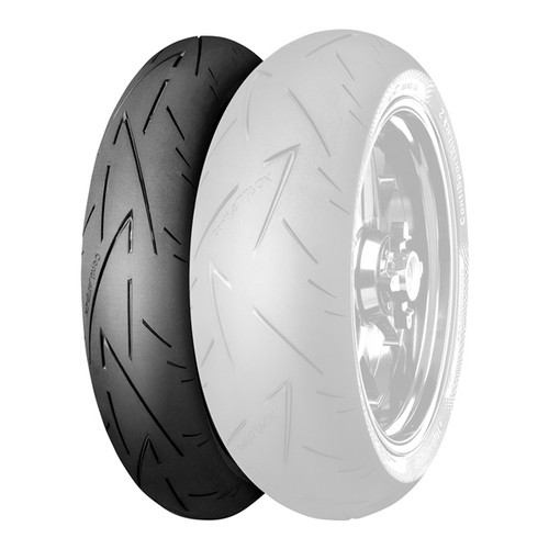 Continental Tire ContiSport Attack 2 - 120/70ZR17 - 422148