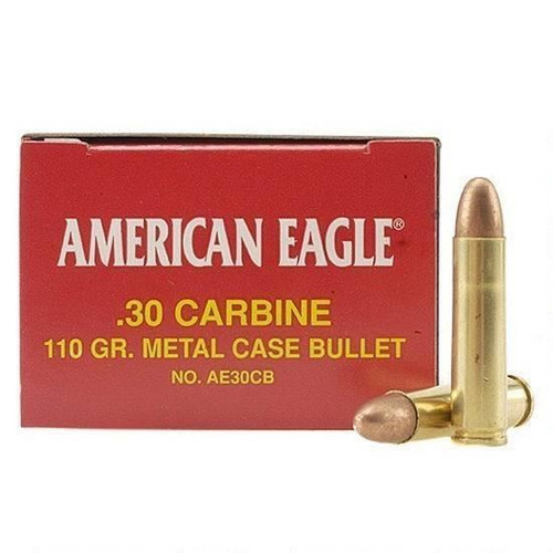 American Eagle .30 Carbine 110 Grain FMJ, Box of 50