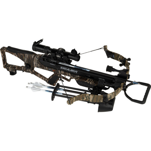Excalibur Crossbow RevX TD 400fps, Mossy Oak Bottomland, with Soft Case Package