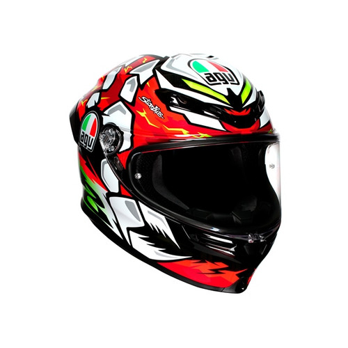 AGV K6 S Full Face Helmet Bezzecchi 2024 - Summer - XL - 618405