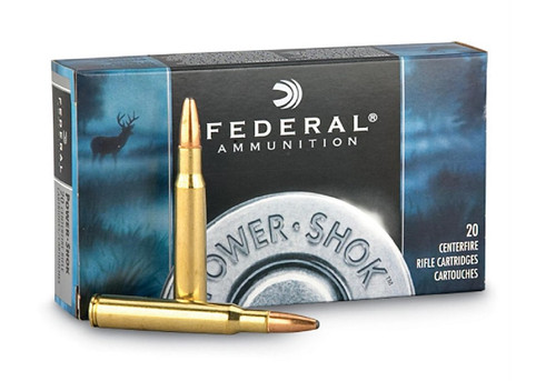 Federal Power-Shok 303 British 150 Gr SP Ammunition, 20 Rounds