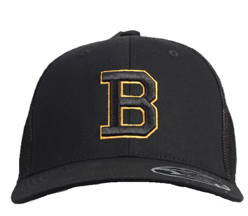Browning Bold Cap, Mesh back, Black with Gold
