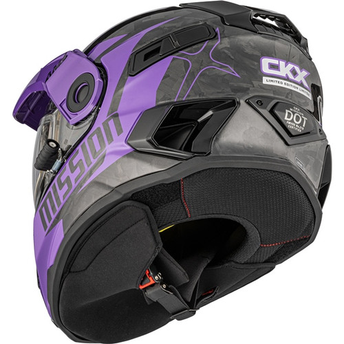 CKX Mission Free-Face Helmet - Carbon limited edition Alaska - 2XL - 518916