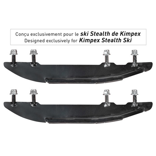 Kimpex New Stealth Carbide Ski Wear Bar Stealth - ARCTIC CAT, POLARIS, SKI-DOO, YAMAHA - 115462