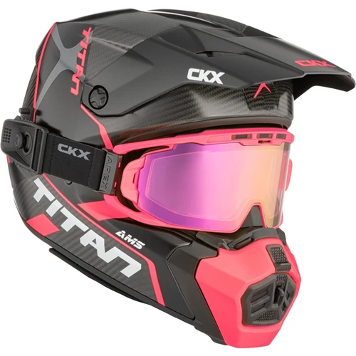 CKX Titan AMS Carbon Helmet Conrod - Apex Goggle included - XL - 518995