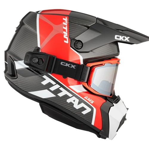 CKX Titan AMS Carbon Helmet Conrod - Apex Goggle included - 3XL - 518977