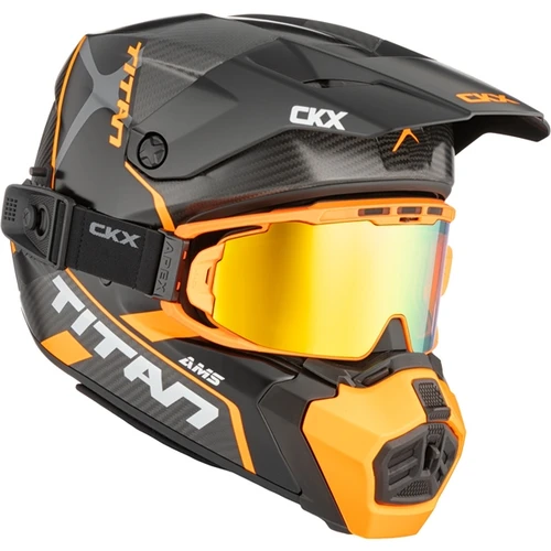 CKX Titan AMS Carbon Helmet Conrod - Apex Goggle included - 2XL - 518966
