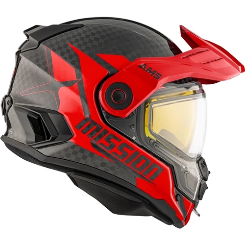 CKX Mission Free-Face Helmet - Carbon Alaska - M - 517973