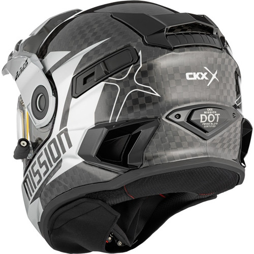 CKX Mission Free-Face Helmet - Carbon Alaska - M - 518773