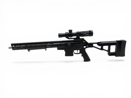 SCSA Taipan Pump Action Rifle 5.56 Nato 16.5" Threaded Barrel Black With Bushnell AR Optics 1-4X 24 Scope