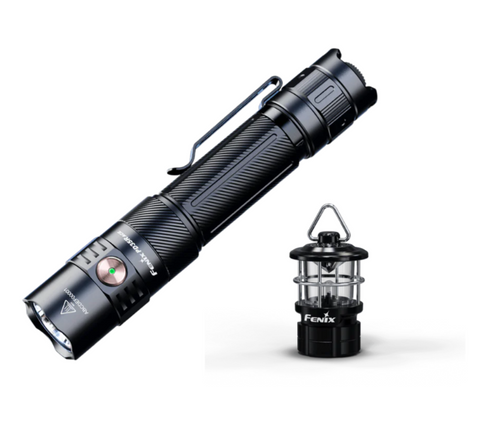 Fenix PD35R ACE Multi-Mode Tactical Flashlight, 2000 Lumens, With CL01 Mini Lantern Combo