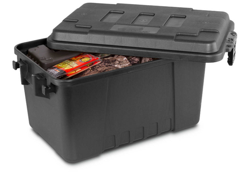 Plano Small Sportsman's Trunk, 24" x 15" x 13", Black