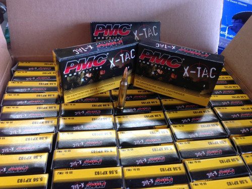 Sticker Draw, PMC 556 NATO 55gr XP193 FMJ X-TAC, 1000 rounds (PMC556X-1000)