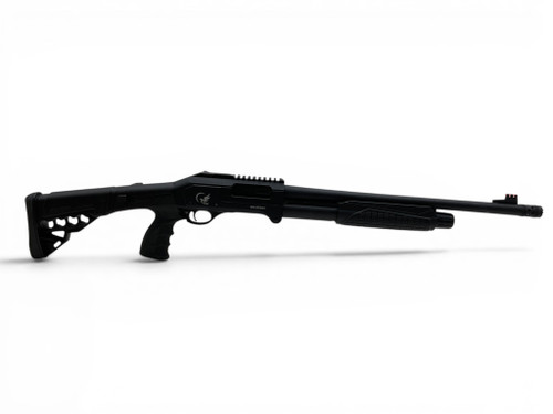 Taiga Wolverine Folding Pump Action Shotgun 12Ga 3" Chamber 18" Barrel  Folding Adjustable Stock
