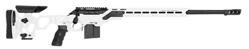 Cadex CDX-R7 FCP LA, 338 Lapua, 27" Brl, Hybrid White-Black