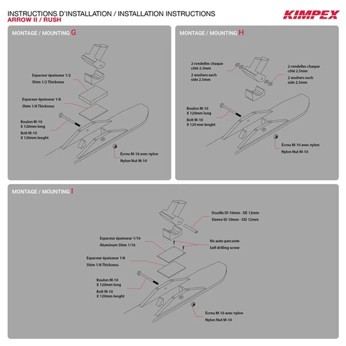 Kimpex Rush Ski 272060