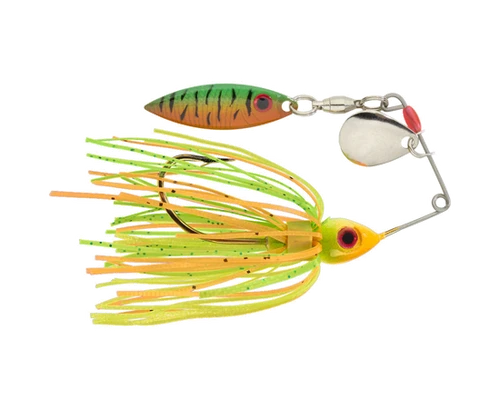 Strike King Red Eyed Mini-King Spinnerbait, 1/8 oz, Firetiger
