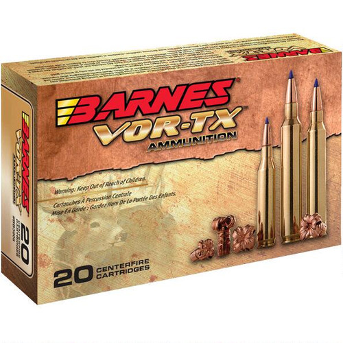 Barnes VOR-TX 6.5 Creedmoor  120 Gr, Lead Free TTSX-BT, 20 Rds