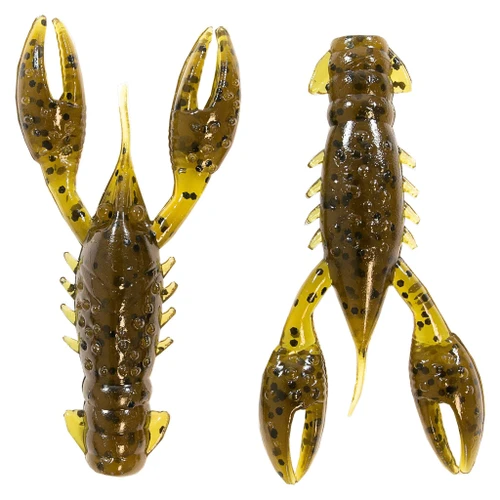 Z-Man TRD CrawZ, 2.5", Green Pumpkin, 6 pk