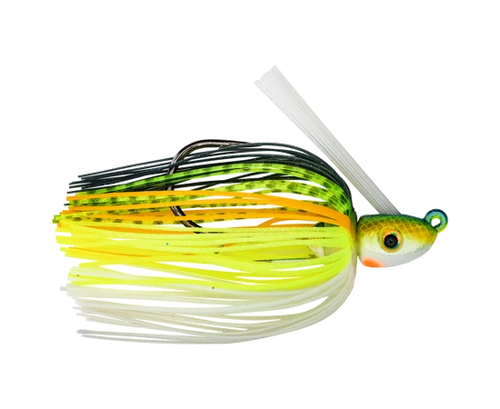 Strike King Hack Attack Heavy Cover Swim Jig, 3/8oz, Chartreuse Sexy Shad
