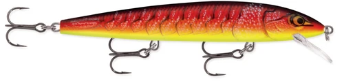 Rapala Husky Jerk 12, 4 3/4", 7/16 oz, Redfire Crawdad