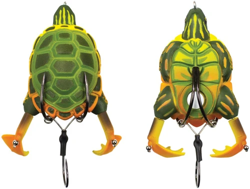 Lunkerhunt Prop Turtle, 3 1/2", 3/4 Oz, Timber