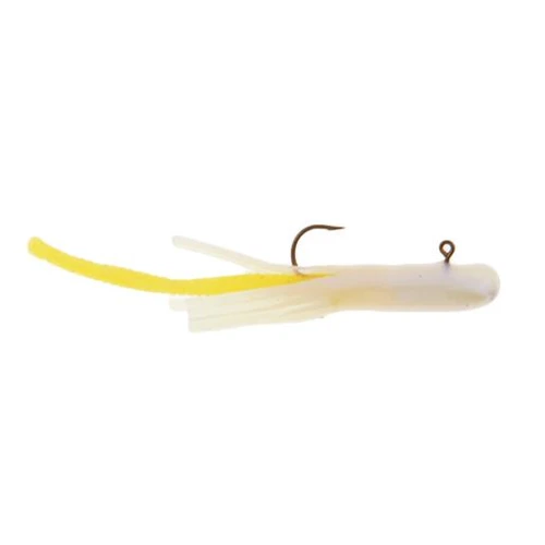 Berkley PowerBait Pre-Rigged Atomic Teasers, 1/16oz, Pearl White, 3 pk