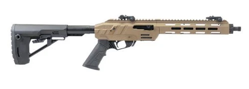 Adler RF224 Tactical .22 LR Semi-Auto, 11.7" Brl, FDE