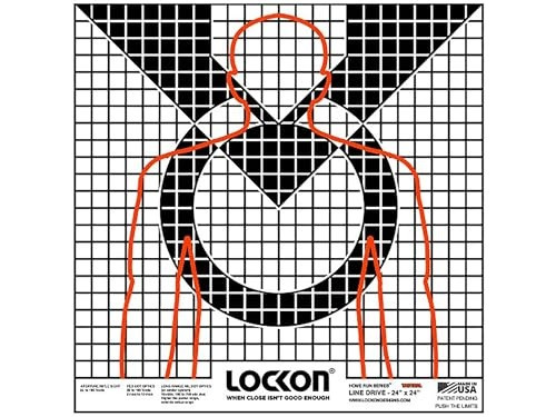 Pro-Shot LockOn Line Drive Tactical Targets, 24"x24", 8 Pack