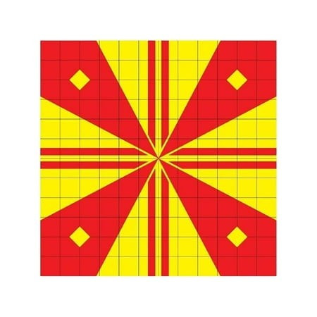 Pro-Shot LockOn High Power Sight-In Targets, 12"x12", 10 Pack