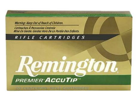 Remington Premier .270 Win, 130 Grain AccuTip, 20 Rounds
