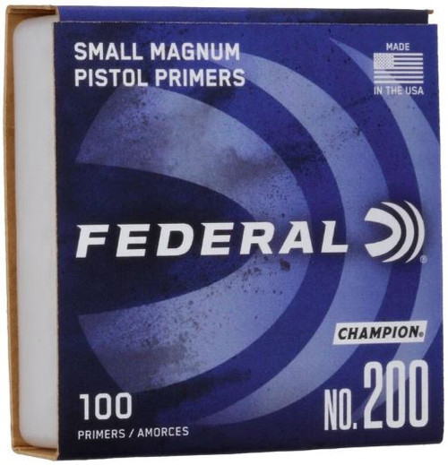 Federal #200 Small Pistol Magnum Primers , 1000 Count