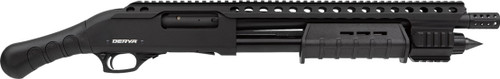 Derya Carina Q 12 Ga Pump, 3", 14" Barrel, Black