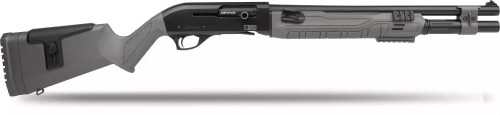 Derya Lion 12 GA Semi, 18.5" Barrel, Sniper Grey Synthetic Stock