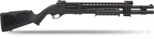 Derya Carina 12 Ga Pump, 18" Barrel, Black