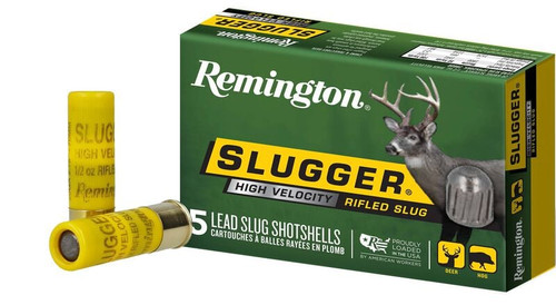 Remington Slugger High Velocity Rifled Slug 20 Ga, 2-3/4", 219 Grain, 5 Rounds