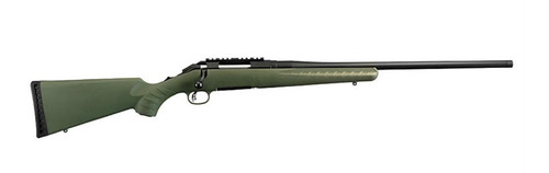 Ruger American Predator 6.5 Creedmoor, 22" Barrel, Moss Green Synthetic Stock