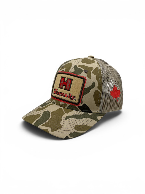 Outdoor Cap Hornady Camo Meshback Basball Cap w/ Maple Leaf
