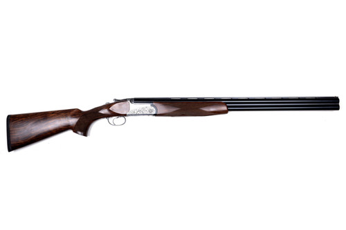 Fausti Caledon O/U, 20GA 3", 28" Barrel, Wood Laser Grain Fausti Caledon O/U, 12 GA 3", 28" Barrel, Wood Laser Grain